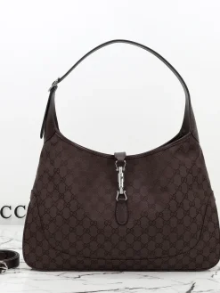 GUCCI Shoulder Bags Canvas (Brown-SiGUCCIer) 40X29X5 CM D70202608060507
