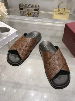 Alternative view of GUCCI Slides Embossed Calf Leather EU40-46 B20202608033030
