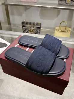 GUCCI Slides Fabric Lambskin EU40-46 A90202608033033