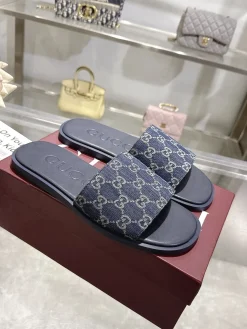 GUCCI Slides GG Denim EU40-46 A90202608033032