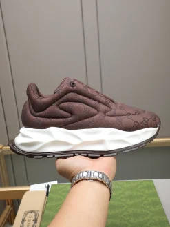 GUCCI Sneakers Canvas Mesh EU39-44 B60202608032208
