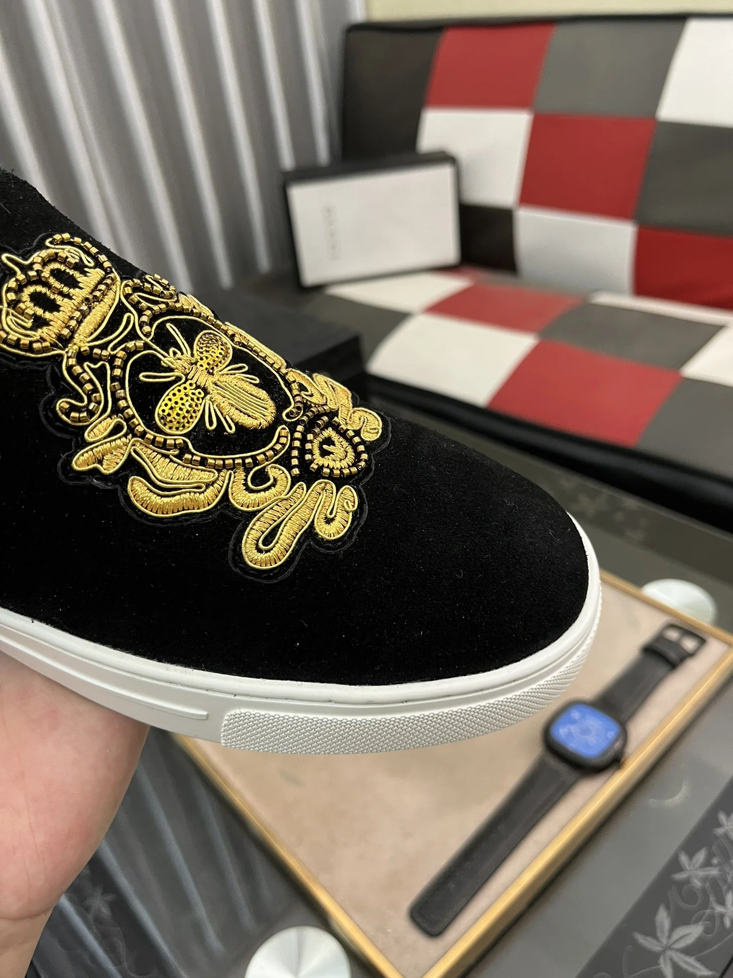 GUCCI Sneakers Lambskin EU38-44 A80202608030167 - Image 5
