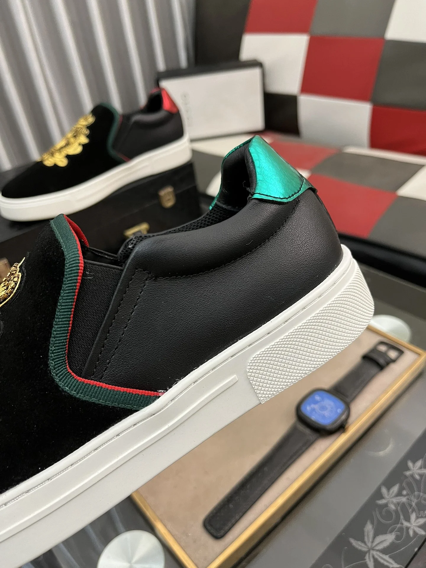 GUCCI Sneakers Lambskin EU38-44 A80202608030167 - Image 6