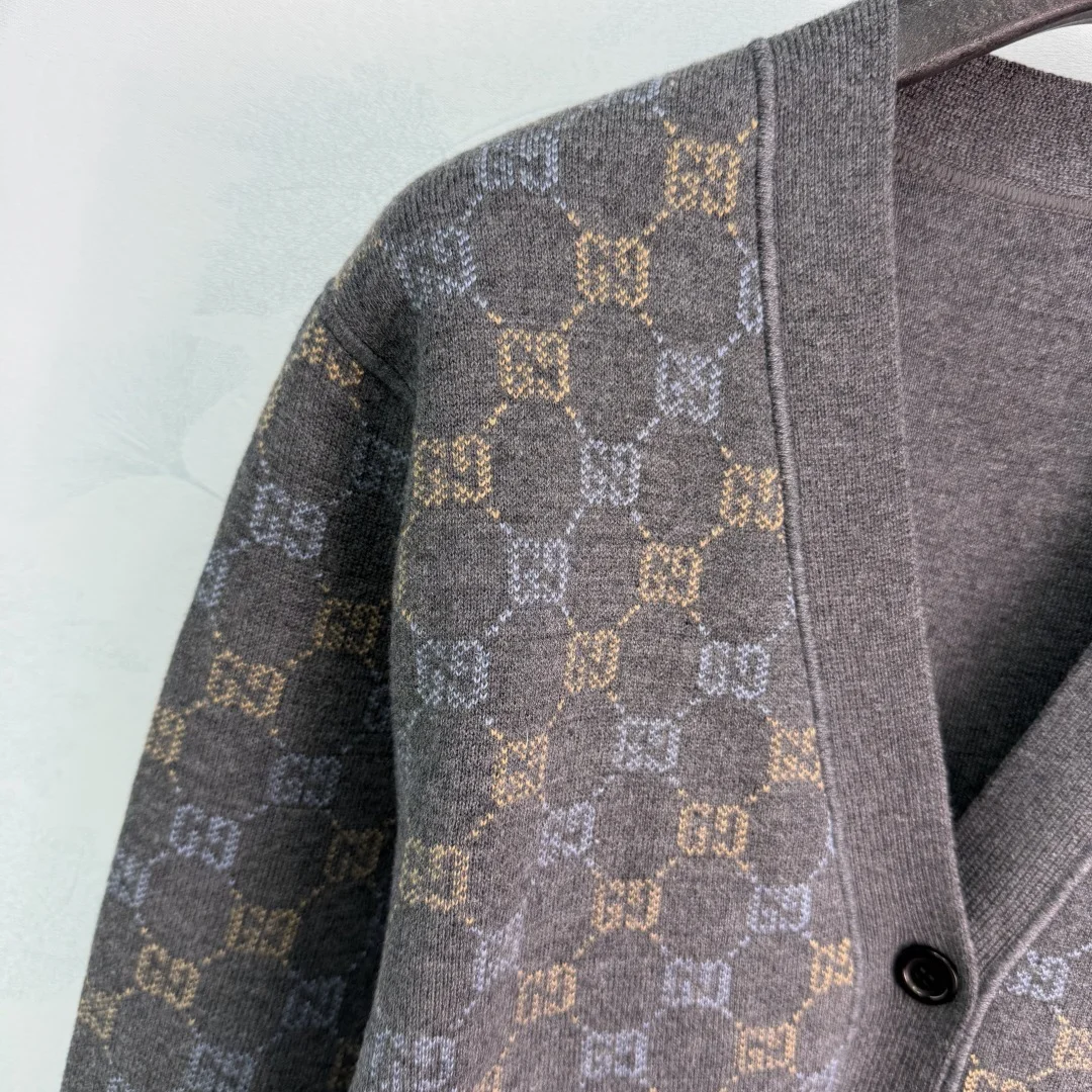 GUCCI Sweaters Wool Jacquard S-M-L B85202608040756 - Image 5
