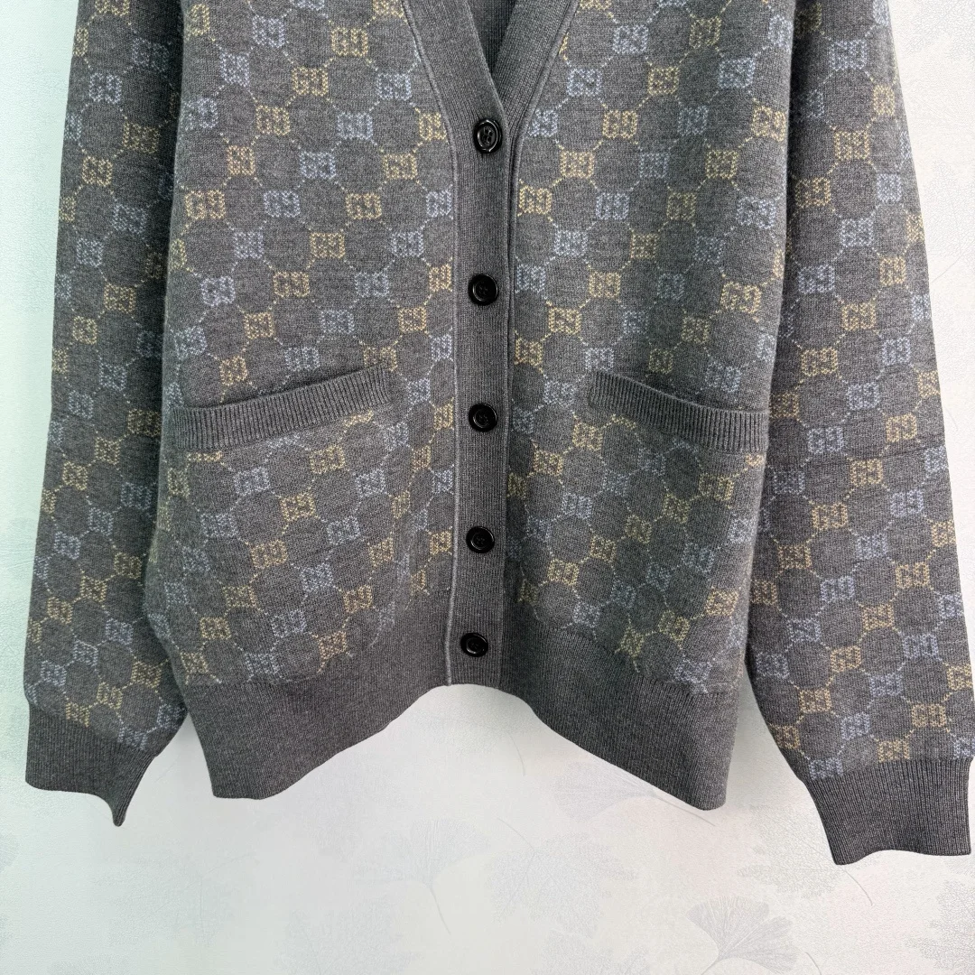 GUCCI Sweaters Wool Jacquard S-M-L B85202608040756 - Image 7