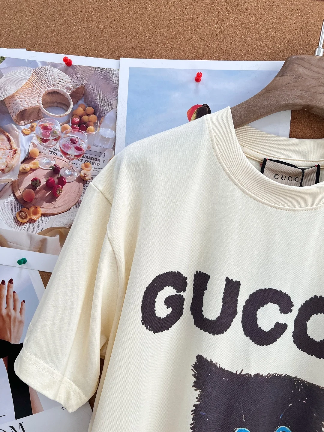 GUCCI T-shirts Cotton S-L A55202608042312 - Image 4