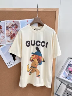 GUCCI T-shirts Cotton S M L A55202608042313
