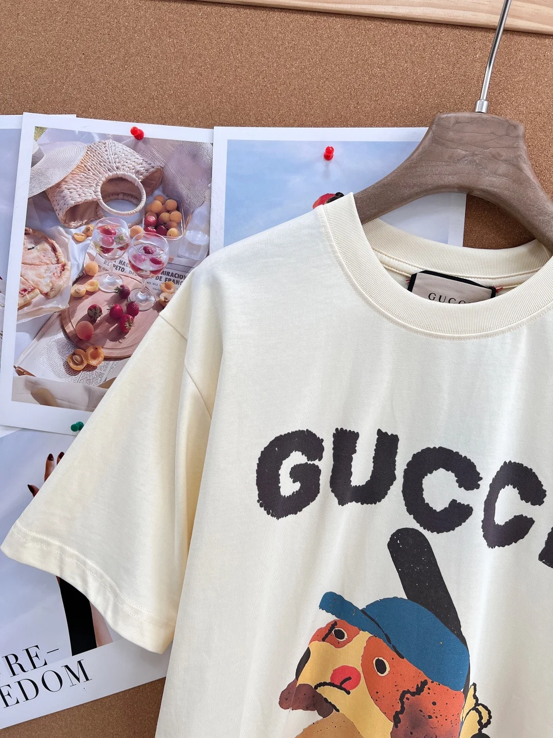 GUCCI T-shirts Cotton S M L A55202608042313 - Image 4