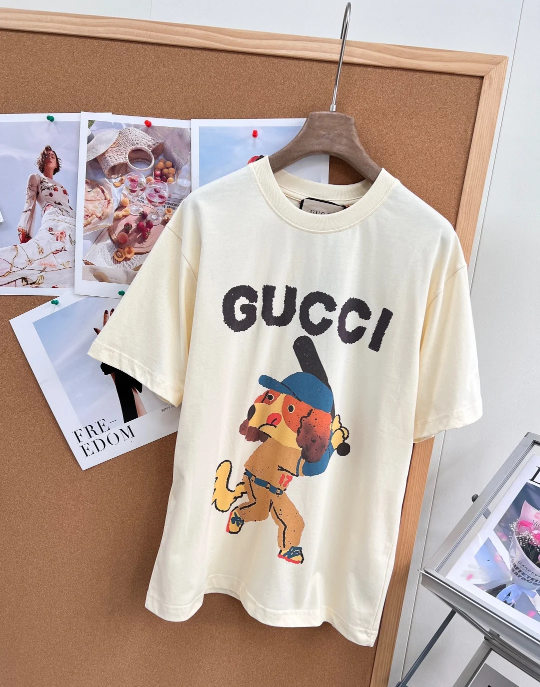 GUCCI T-shirts Cotton S M L A55202608042313 - Image 8
