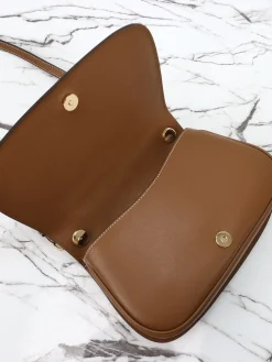 Alternative view of GUCCI Top Handle Bags Canvas Leather (Brown-Beige) 27X18X7 CM E60202608060040