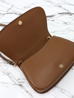 Alternative view of GUCCI Top Handle Bags Leather (Brown-Gold) 32x17x10 CM F90202608060048