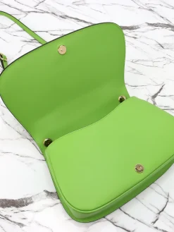 Alternative view of GUCCI Top Handle Bags Leather (Lime Green-Gold) 32X17X10CM F90202608060051