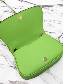 Alternative view of GUCCI Top Handle Bags Leather (Lime Green-Gold-Black) 27X18X7CM F30202608060041