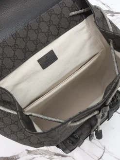 Alternative view of GUCCI Travel Bags Calfskin Leather (Gray-SiGUCCIer) 34X44X21CM D90202608060031