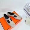 HERMES Boots Lamb Leather EU35-39 B90202608031601
