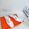 HERMES Boots Leather EU35-39 B90202608031602