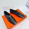 HERMES Boots Leather EU35-39 B90202608031603
