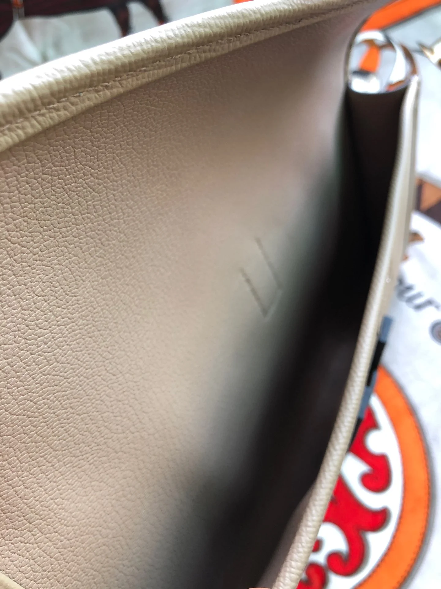 HERMES Clutches Bags Epsom Leather (Beige) One Size H00202608091138 - Image 6