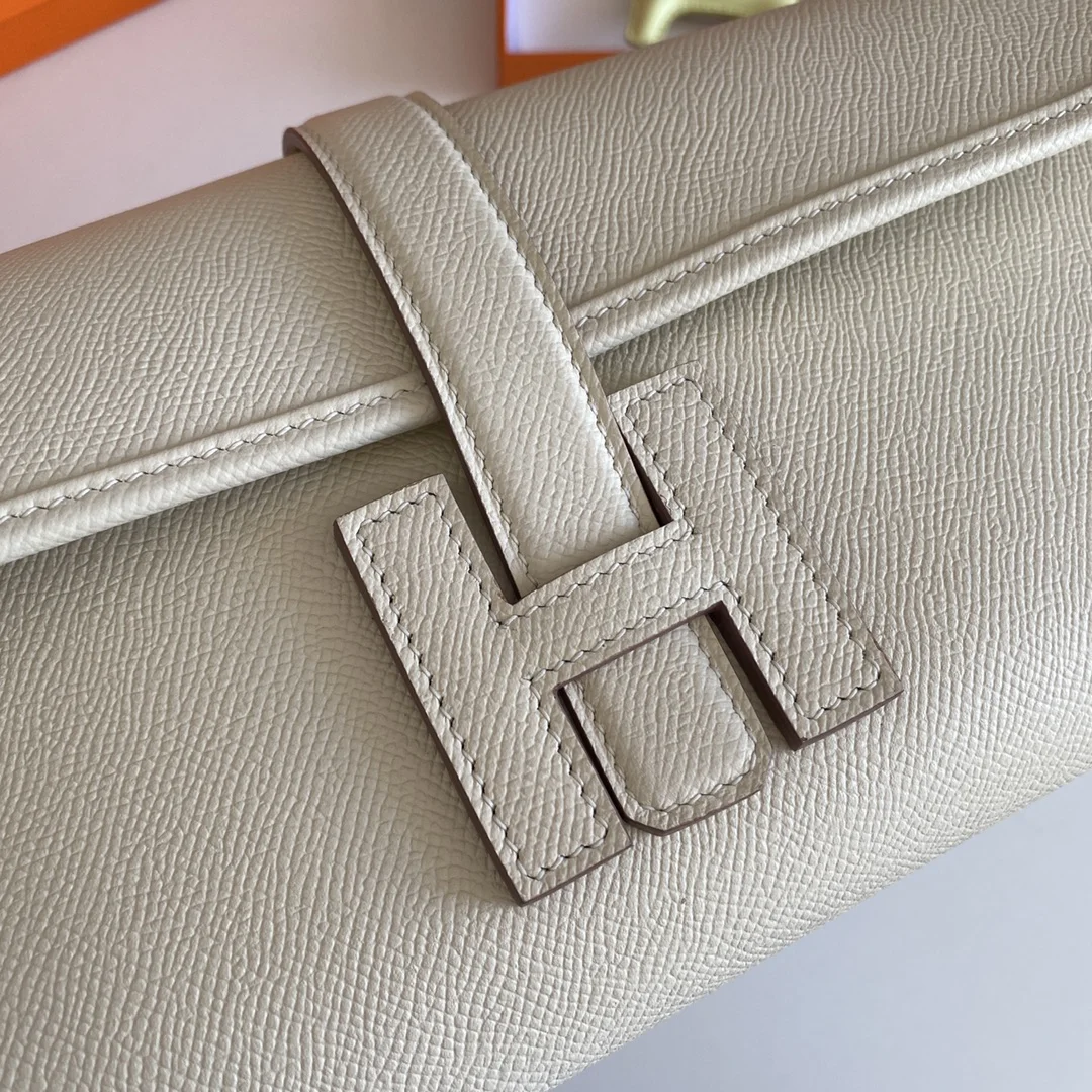 HERMES Clutches Bags Epsom Leather (Beige-Tan) 29CM H00202608091117 - Image 5