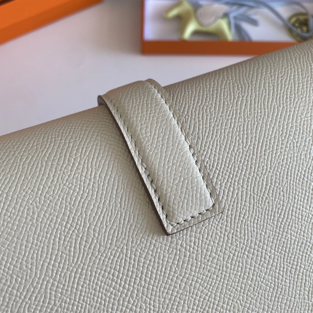 HERMES Clutches Bags Epsom Leather (Beige-Tan) 29CM H00202608091117 - Image 7