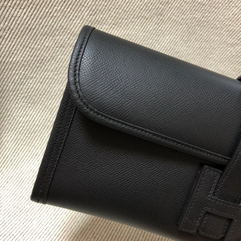 HERMES Clutches Bags Epsom Leather (Black) 29XCM H00202608091153 - Image 9