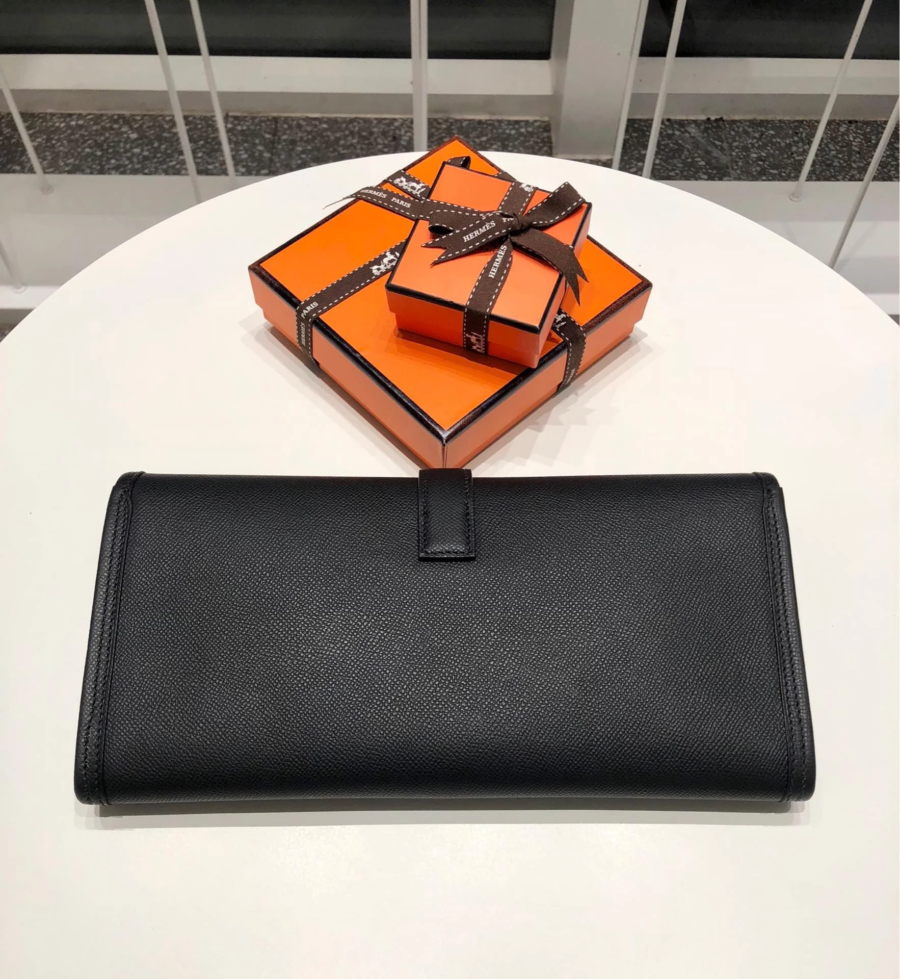 HERMES Clutches Bags Epsom Leather (Black) One Size H00202608091145 - Image 3