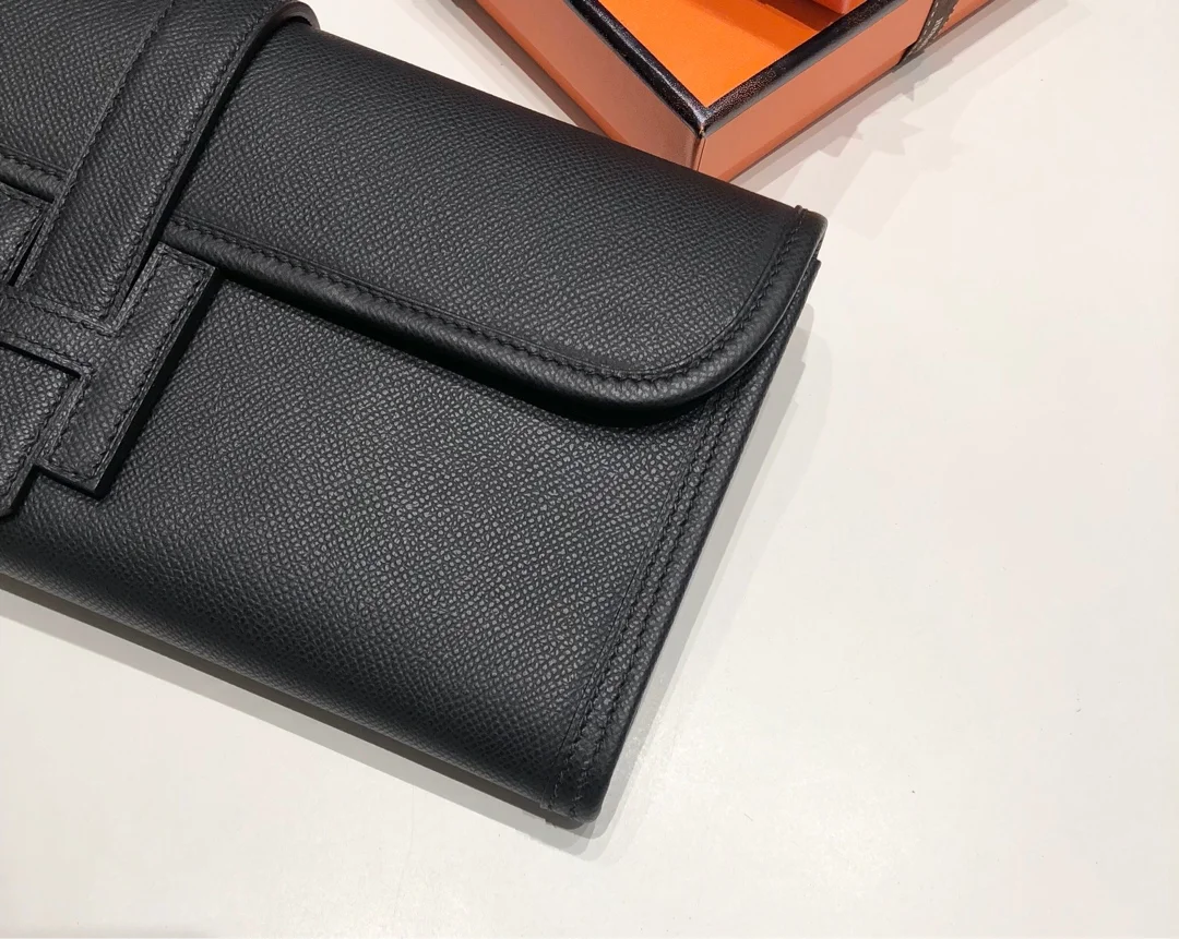 HERMES Clutches Bags Epsom Leather (Black) One Size H00202608091145 - Image 5