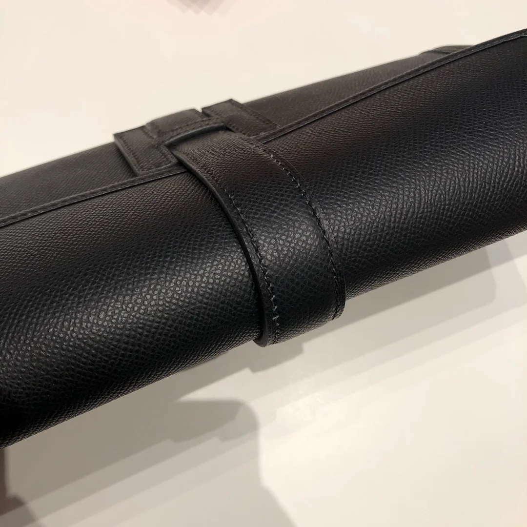 HERMES Clutches Bags Epsom Leather (Black) One Size H00202608091145 - Image 7