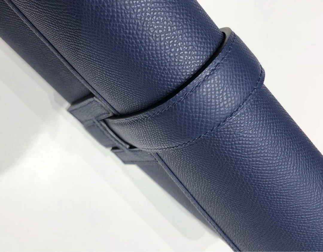 HERMES Clutches Bags Epsom Leather (Blue) 29X20CM H00202608091149 - Image 7
