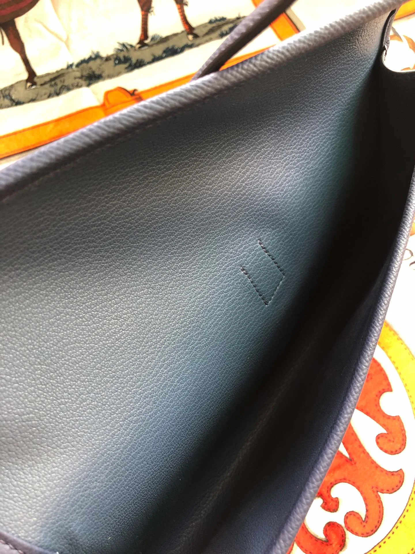 HERMES Clutches Bags Epsom Leather (Blue) One Size H00202608091134 - Image 6