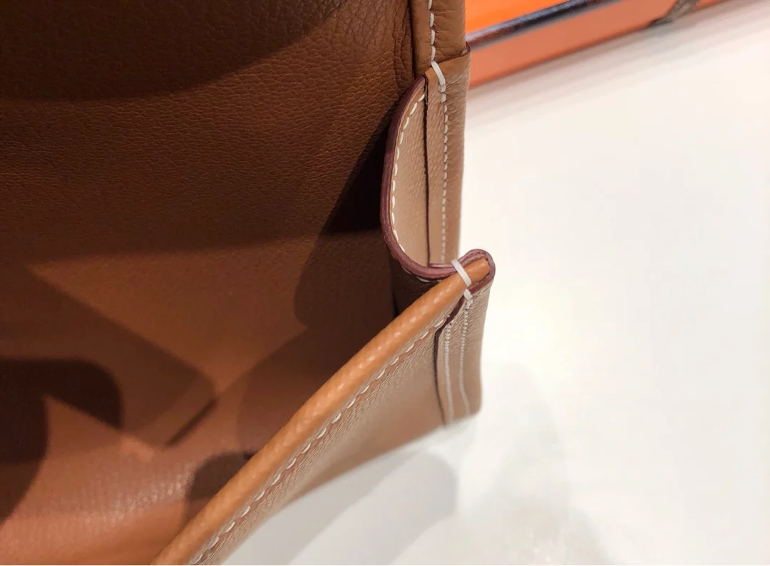 HERMES Clutches Bags Epsom Leather (Brown) 29XCM H00202608091148 - Image 8