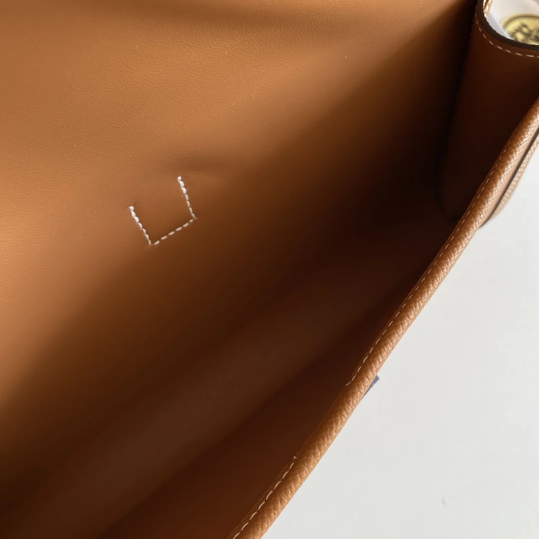 HERMES Clutches Bags Epsom Leather (Brown-Beige) 29CM H00202608091115 - Image 9
