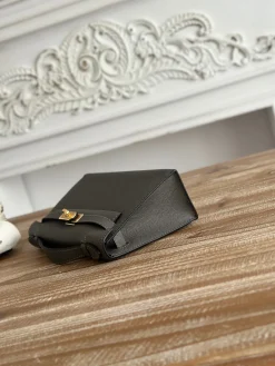 Alternative view of HERMES Clutches Bags Epsom Leather (Gray-Gold) 22CM F50202608090142