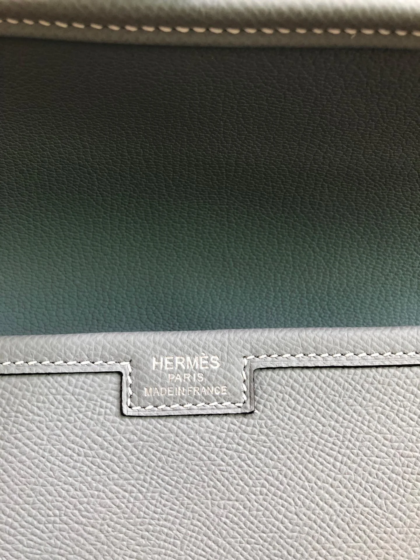 HERMES Clutches Bags Epsom Leather (Grey) One Size H00202608091128 - Image 5