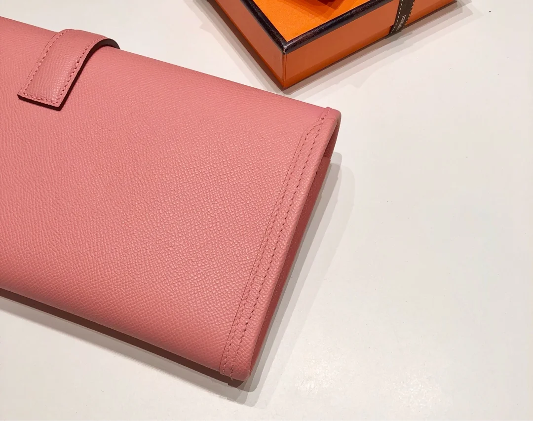 HERMES Clutches Bags Epsom Leather (Pink) 29X20X10CM H00202608091150 - Image 4