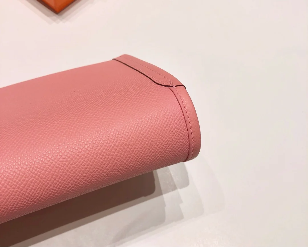 HERMES Clutches Bags Epsom Leather (Pink) 29X20X10CM H00202608091150 - Image 5