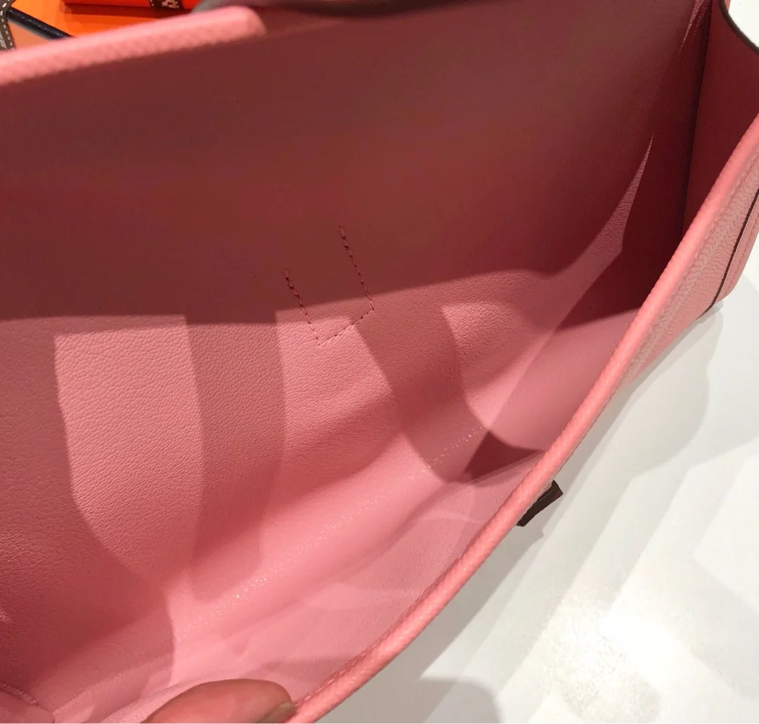 HERMES Clutches Bags Epsom Leather (Pink) 29X20X10CM H00202608091150 - Image 8