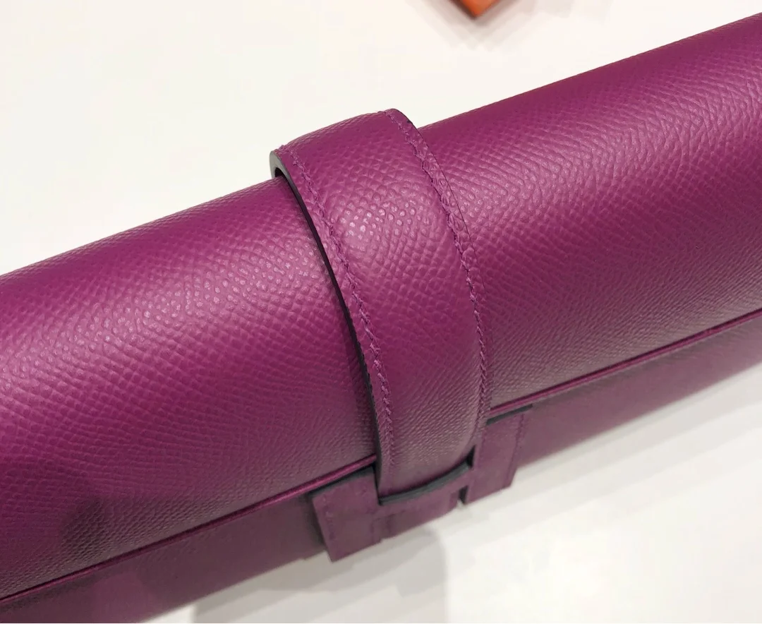 HERMES Clutches Bags Epsom Leather (Purple) One Size H00202608091143 - Image 5