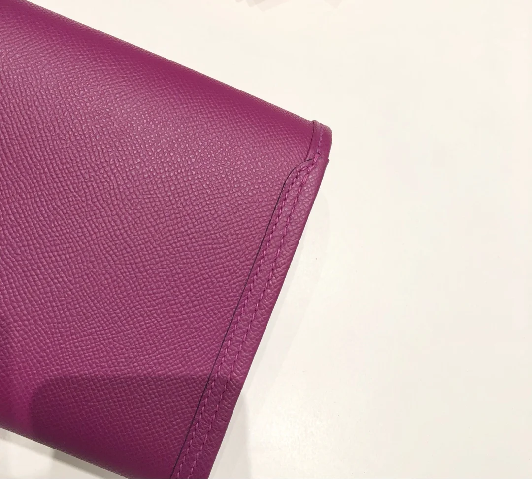 HERMES Clutches Bags Epsom Leather (Purple) One Size H00202608091143 - Image 6