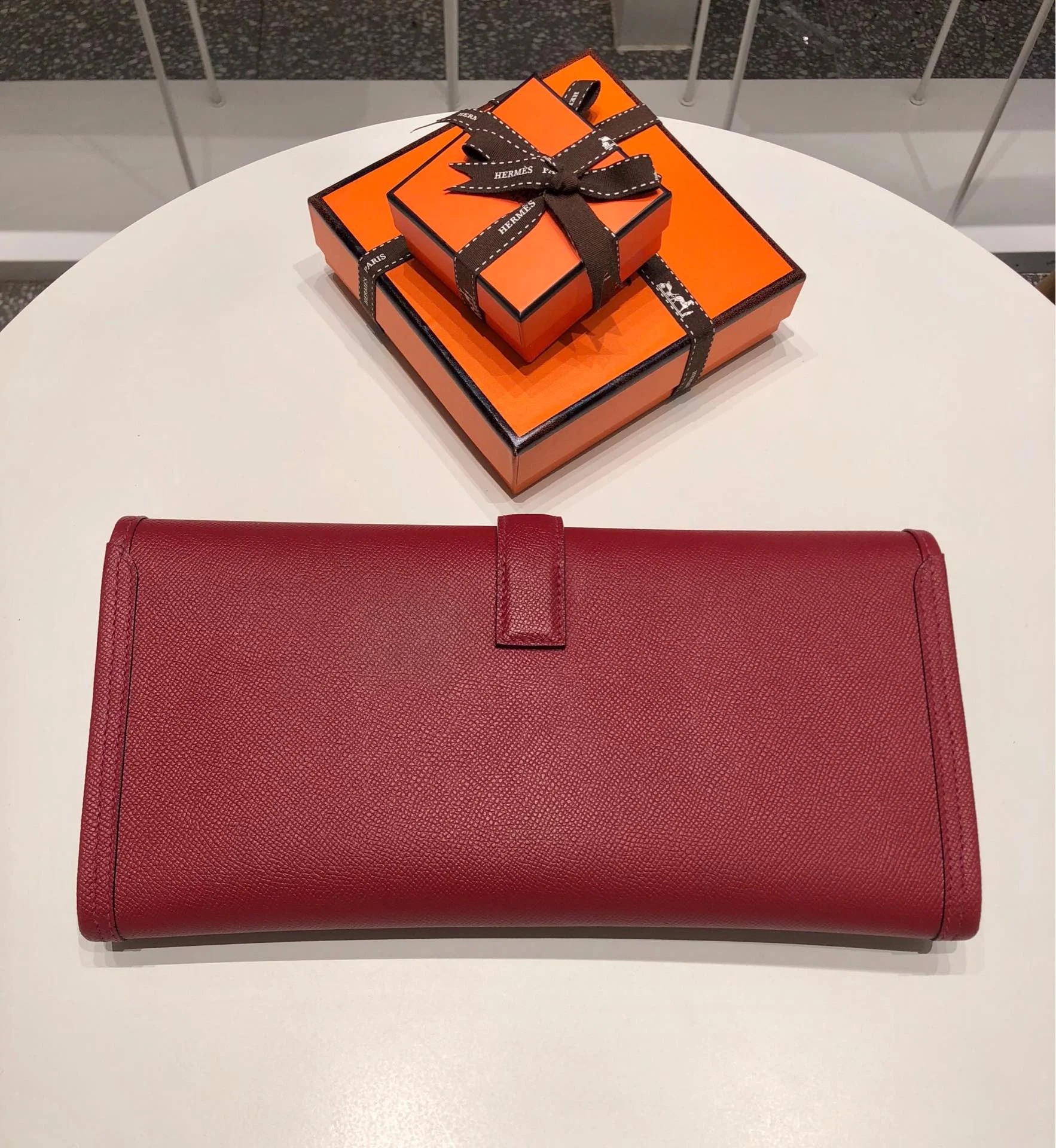 HERMES Clutches Bags Epsom Leather (Red) One Size H00202608091146 - Image 3