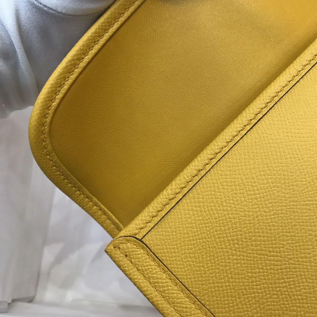 HERMES Clutches Bags Epsom Leather (Yellow) 29CM H00202608091126 - Image 7