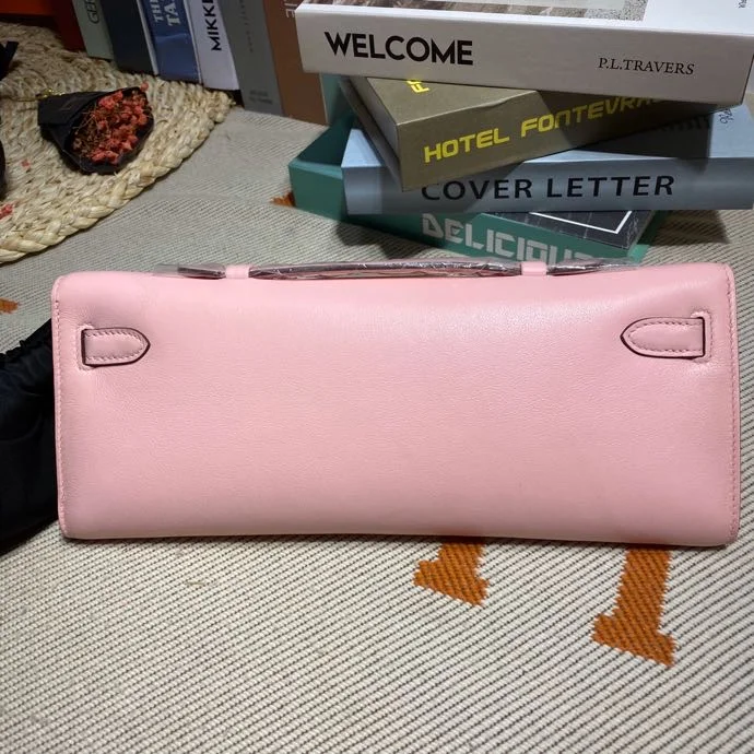 HERMES Clutches Bags Swift Leather (Pink-Gold) 31X14X3CM H50202608091105 - Image 3