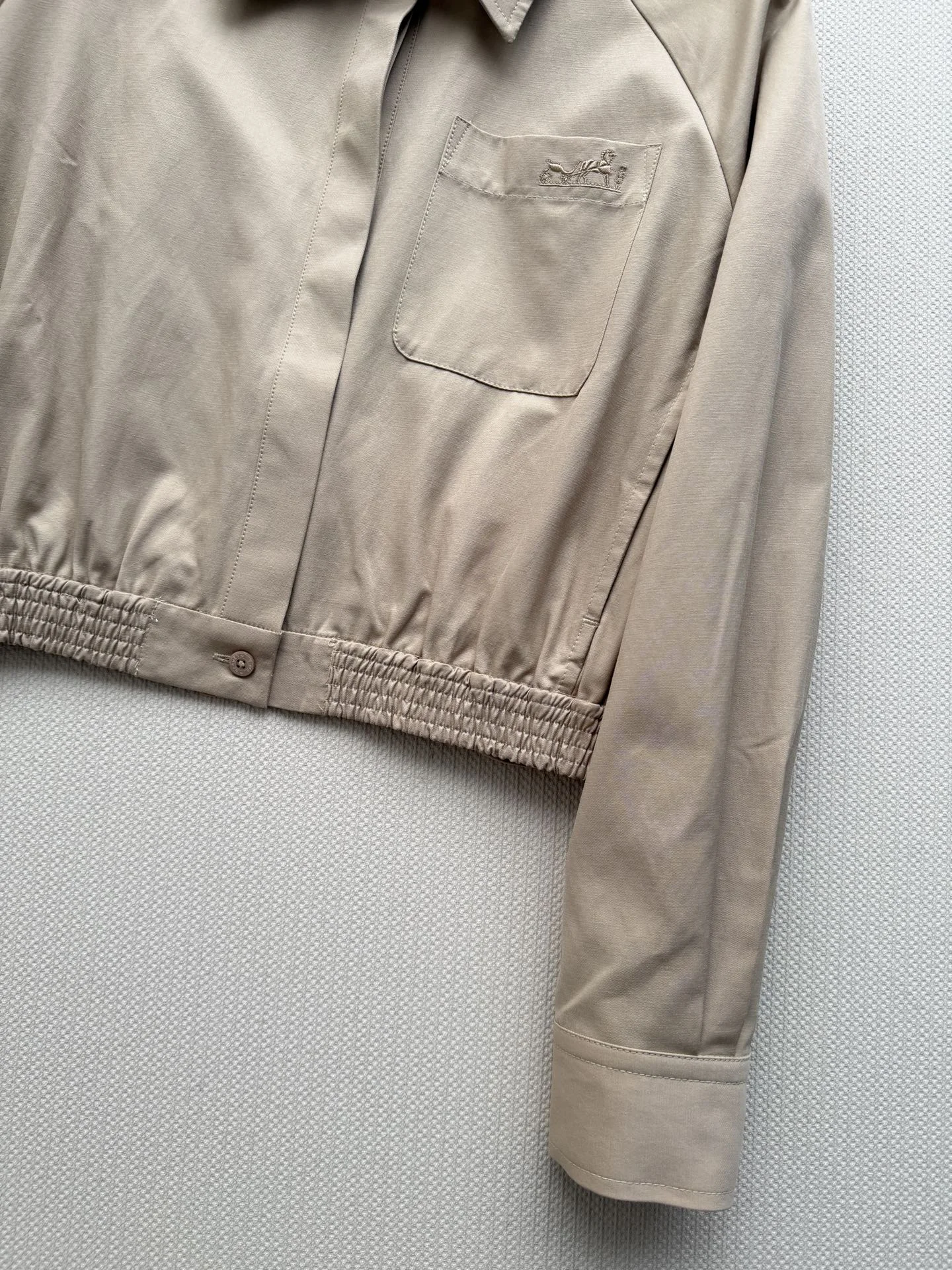HERMES Coats Cotton SML C05202608040516 - Image 4