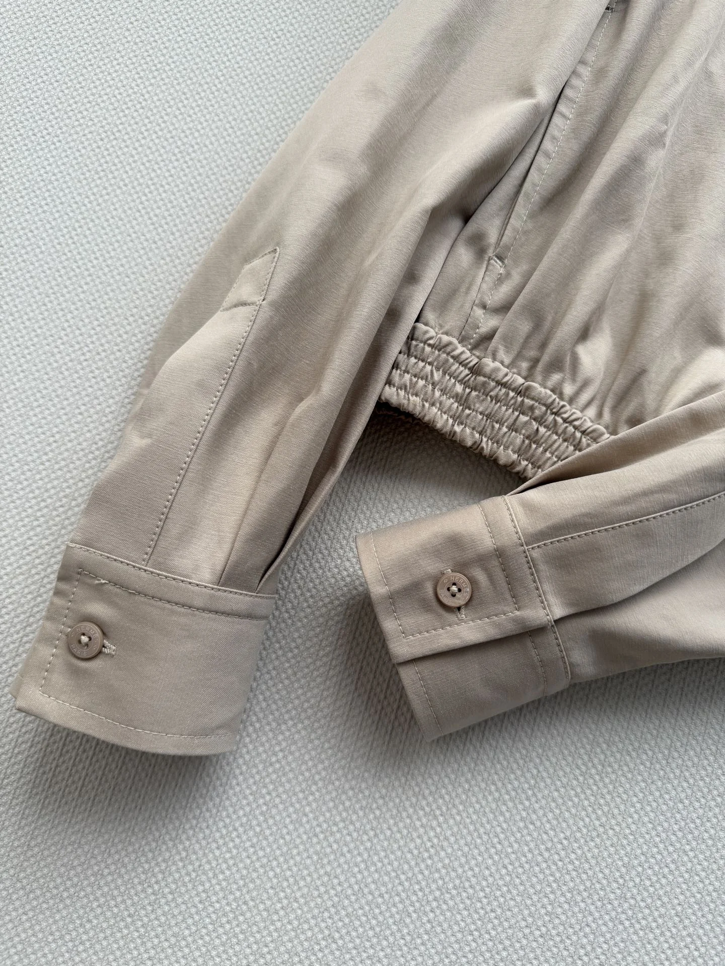 HERMES Coats Cotton SML C05202608040516 - Image 6