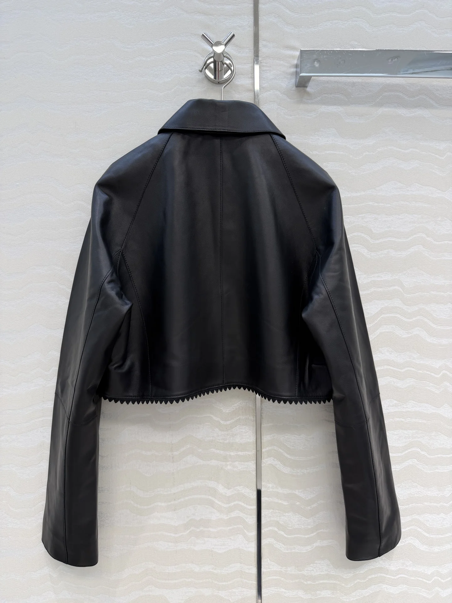HERMES Coats Kid Leather 36-40 H00202608040352 - Image 9