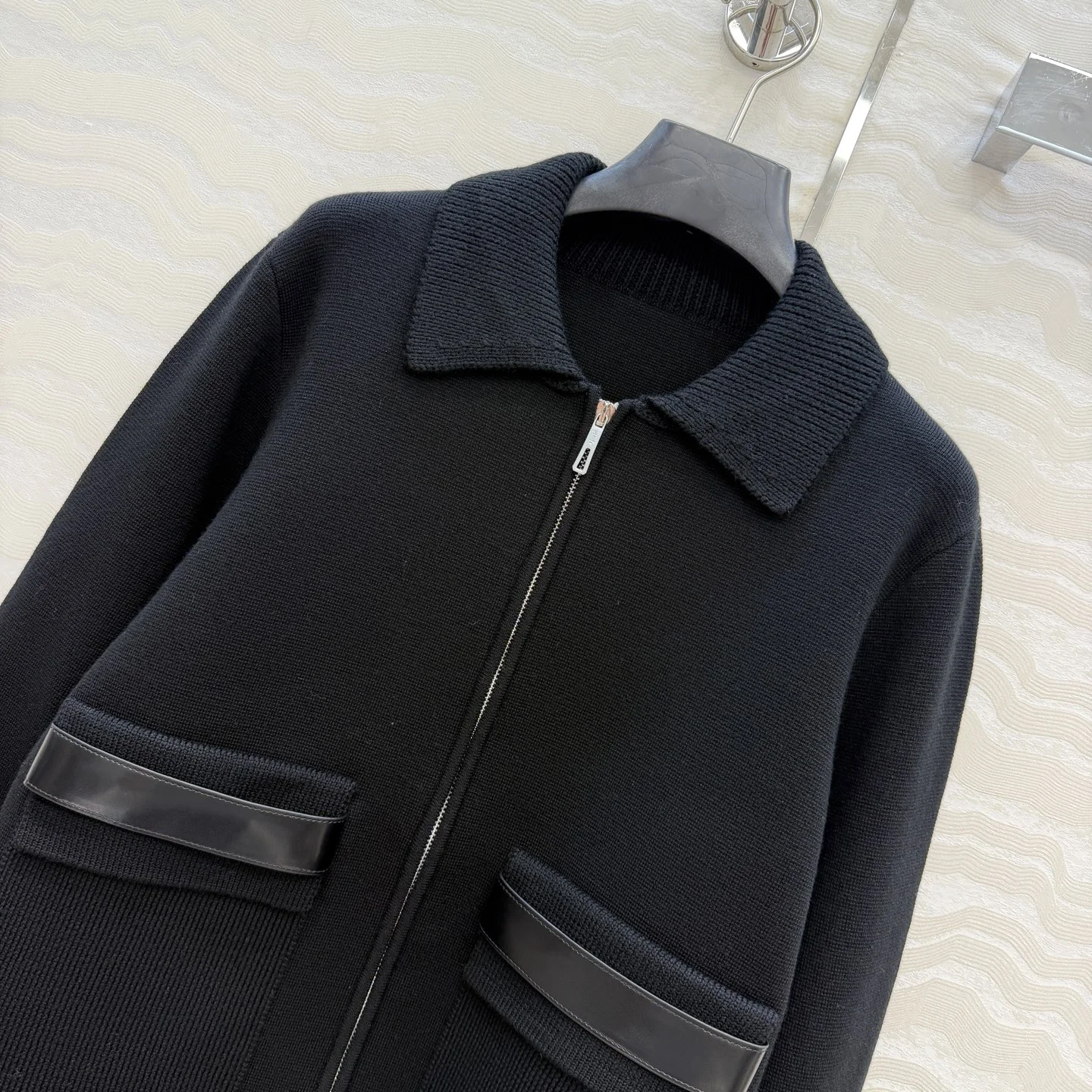 HERMES Coats Wool Blend S-L F10202608040357 - Image 2