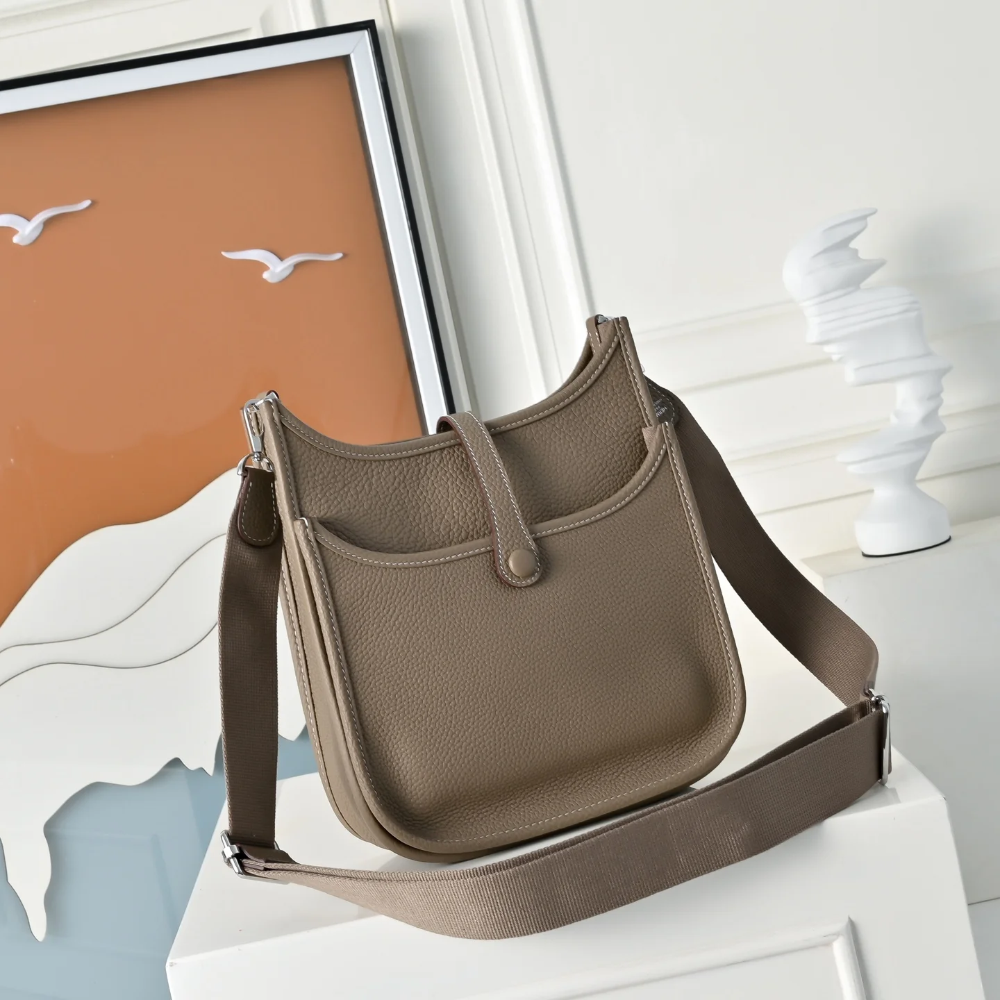 HERMES Crossbody Bags TC Calfskin (Brown) 23CM H50202608090972 - Image 3