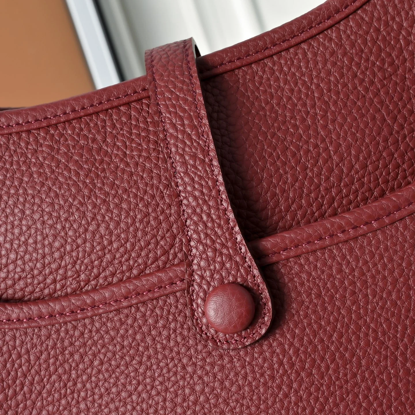 HERMES Crossbody Bags TC Calfskin Leather (Burgundy) 23CM H50202608090966 - Image 5