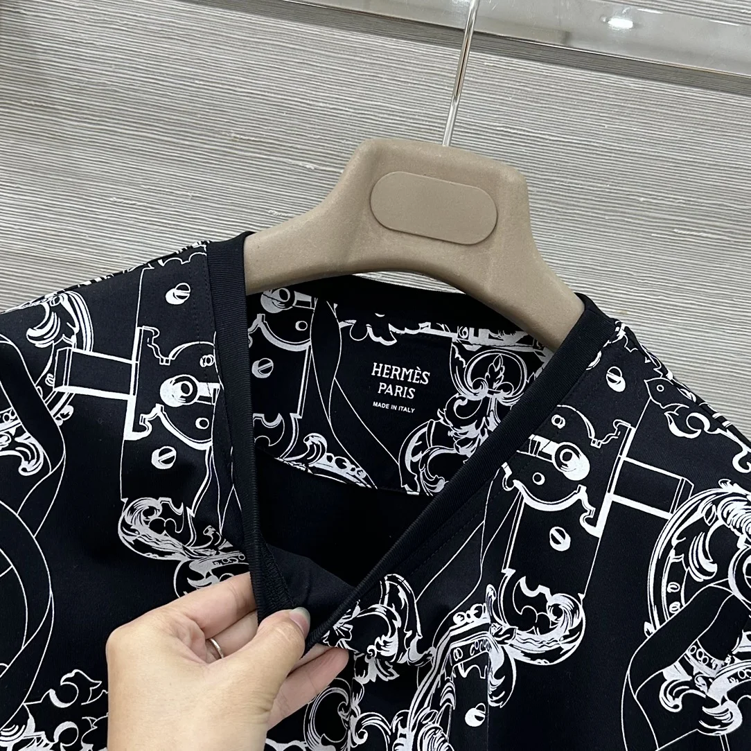 HERMES Dresses Combed Cotton S-L B30202608041126 - Image 5