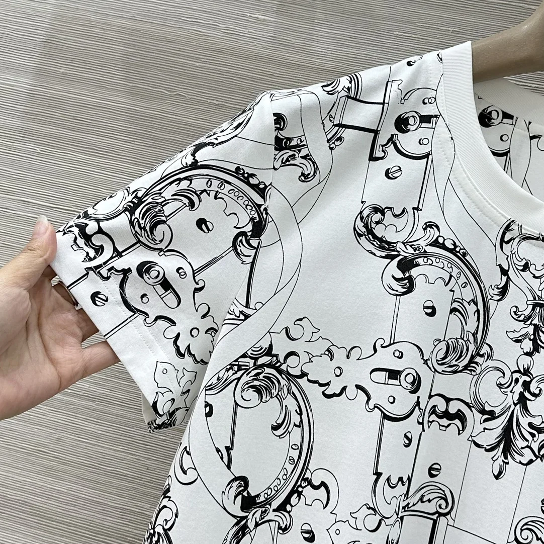 HERMES Dresses Combed Cotton S-L B30202608041127 - Image 3